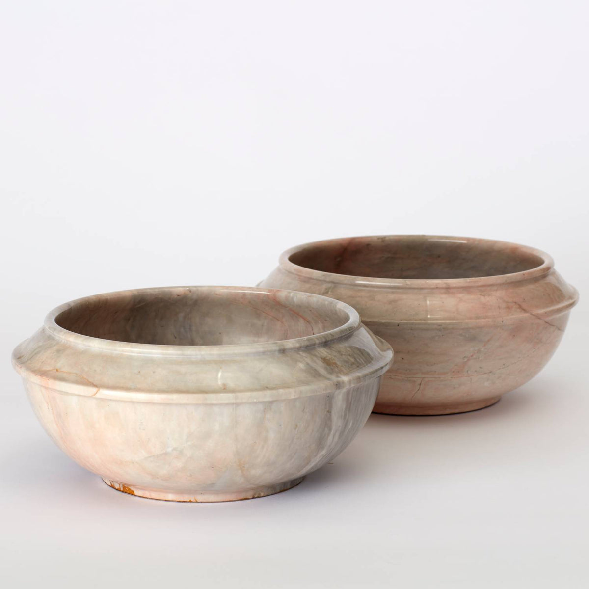 Pair of Vintage Marble Bowls – AU