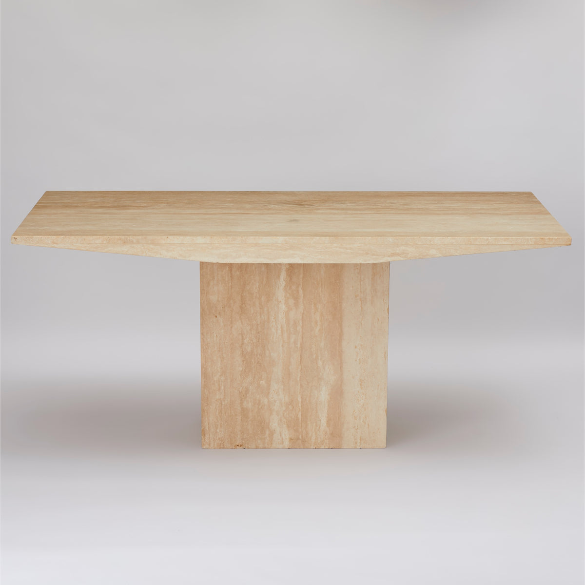 Vintage Travertine Dining Table AU