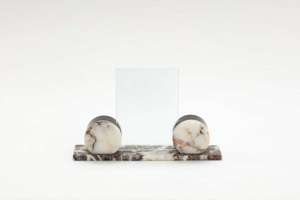 Art Deco 1920s Vintage Marble Based Photo Frame