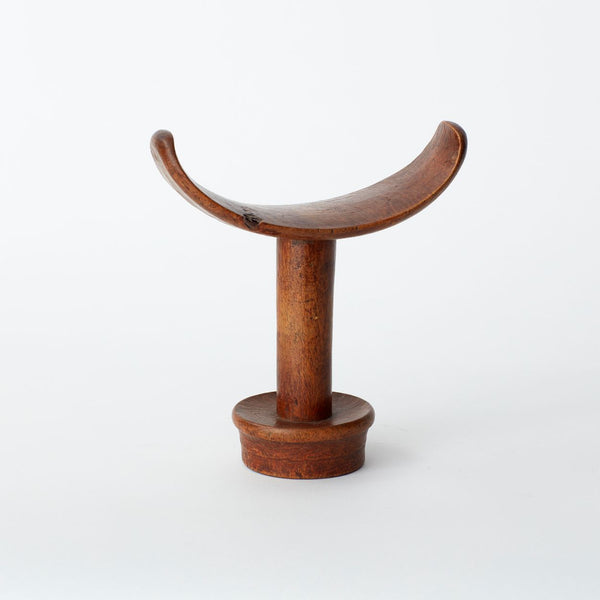 VINTAGE EX TERRENCE PETHICA COLLECTION WOODEN AFRICAN HEADRESTVINTAGE EX TERRENCE PETHICA COLLECTION WOODEN AFRICAN HEADREST